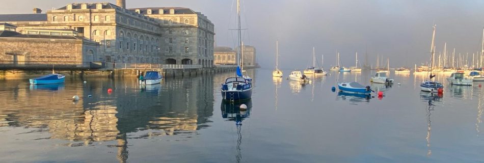 Royal_William_Yard_and_moored_yachts_shrouded_in_coastal_fog_in_Plymouth_Devon