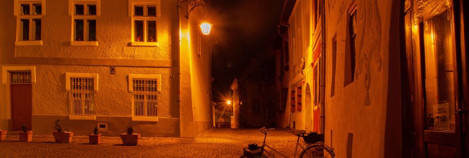 sighisoara_romania_night-time